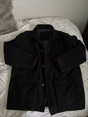 Men’s Black Formal Winter Coat